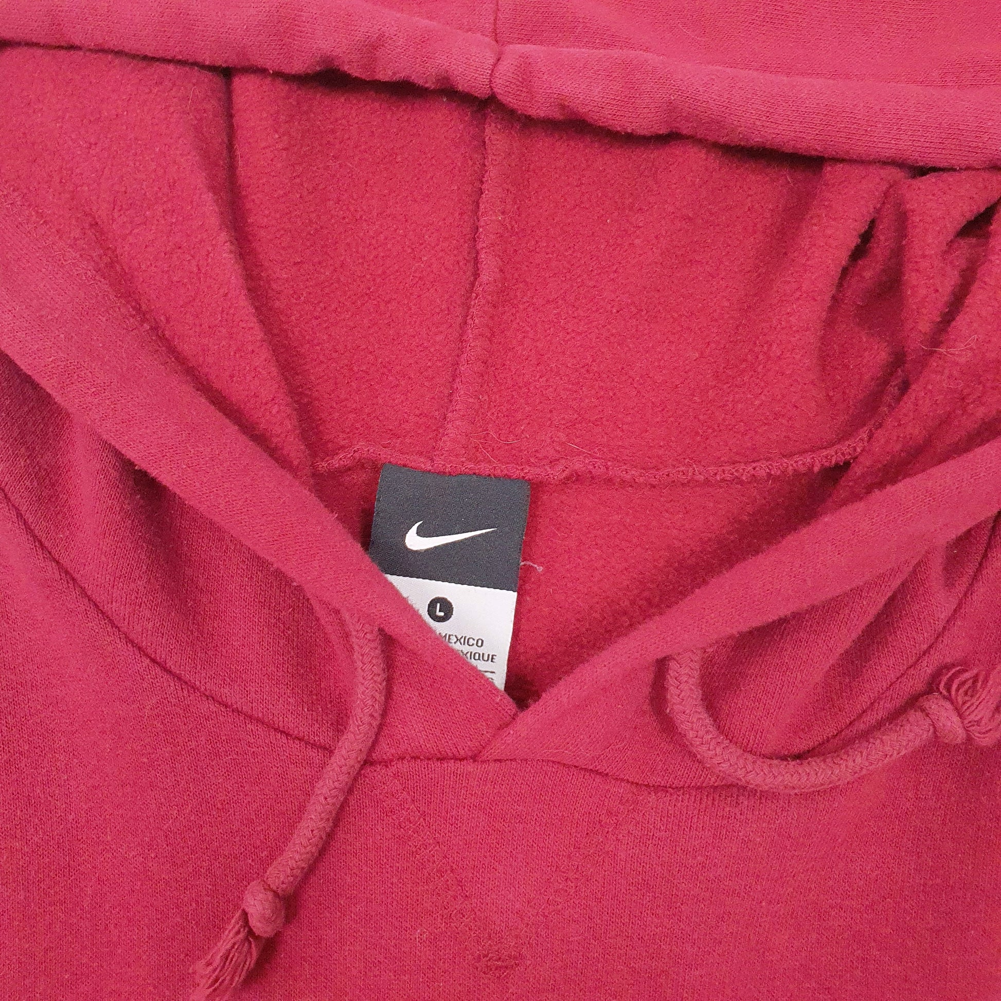 Mens Burgundy Nike St Jospeh Football Hoodie Jumper