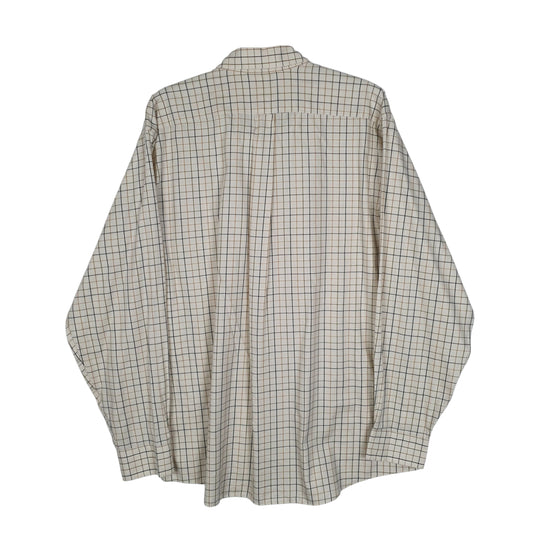 Mens Cream L.L.Bean   Shirt