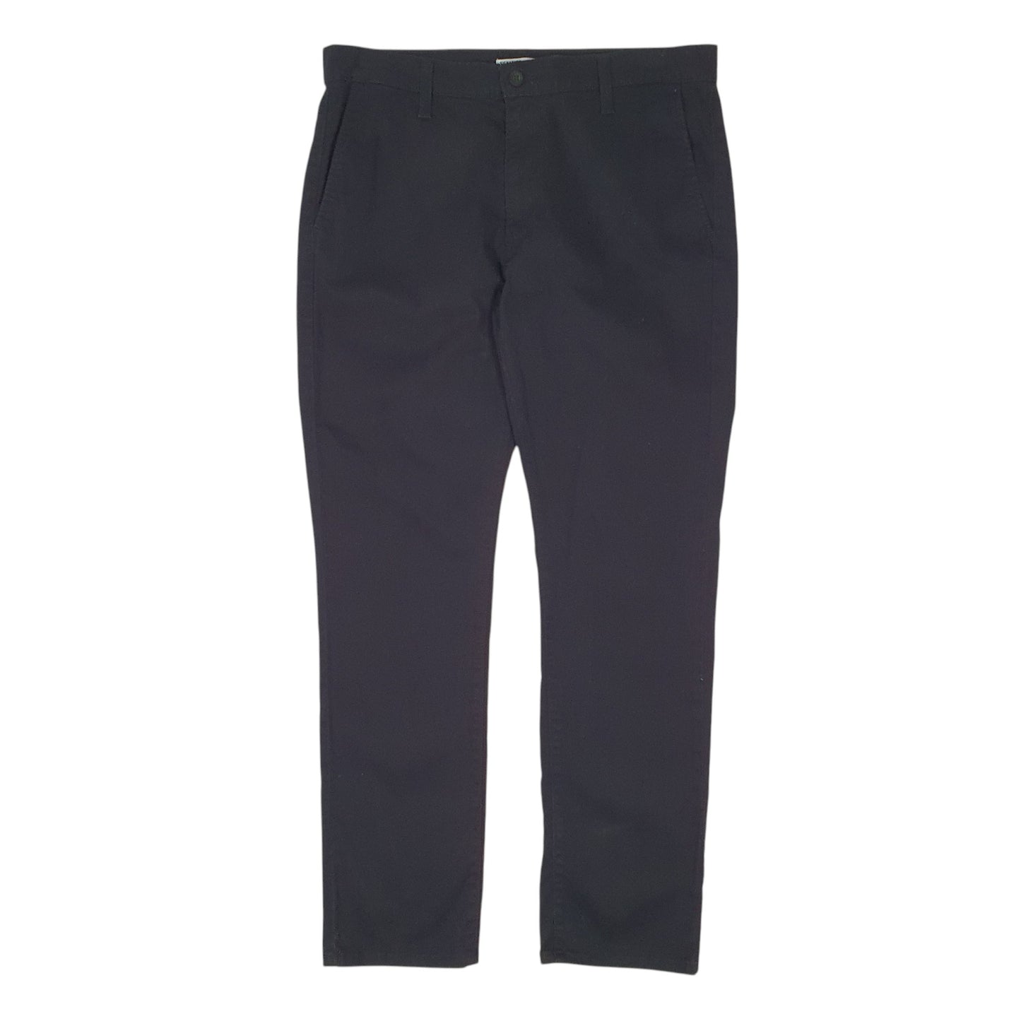 Mens Black Levis Signature Straight Leg Chino Trousers