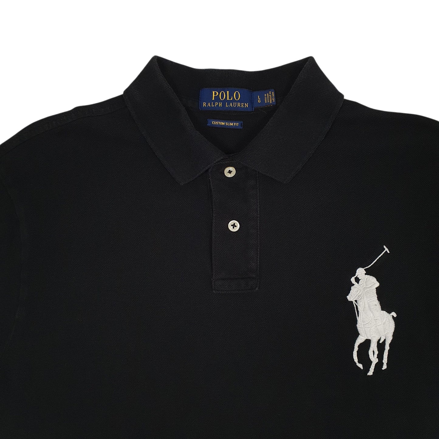 Mens Black Polo Ralph Lauren   Polo Shirt
