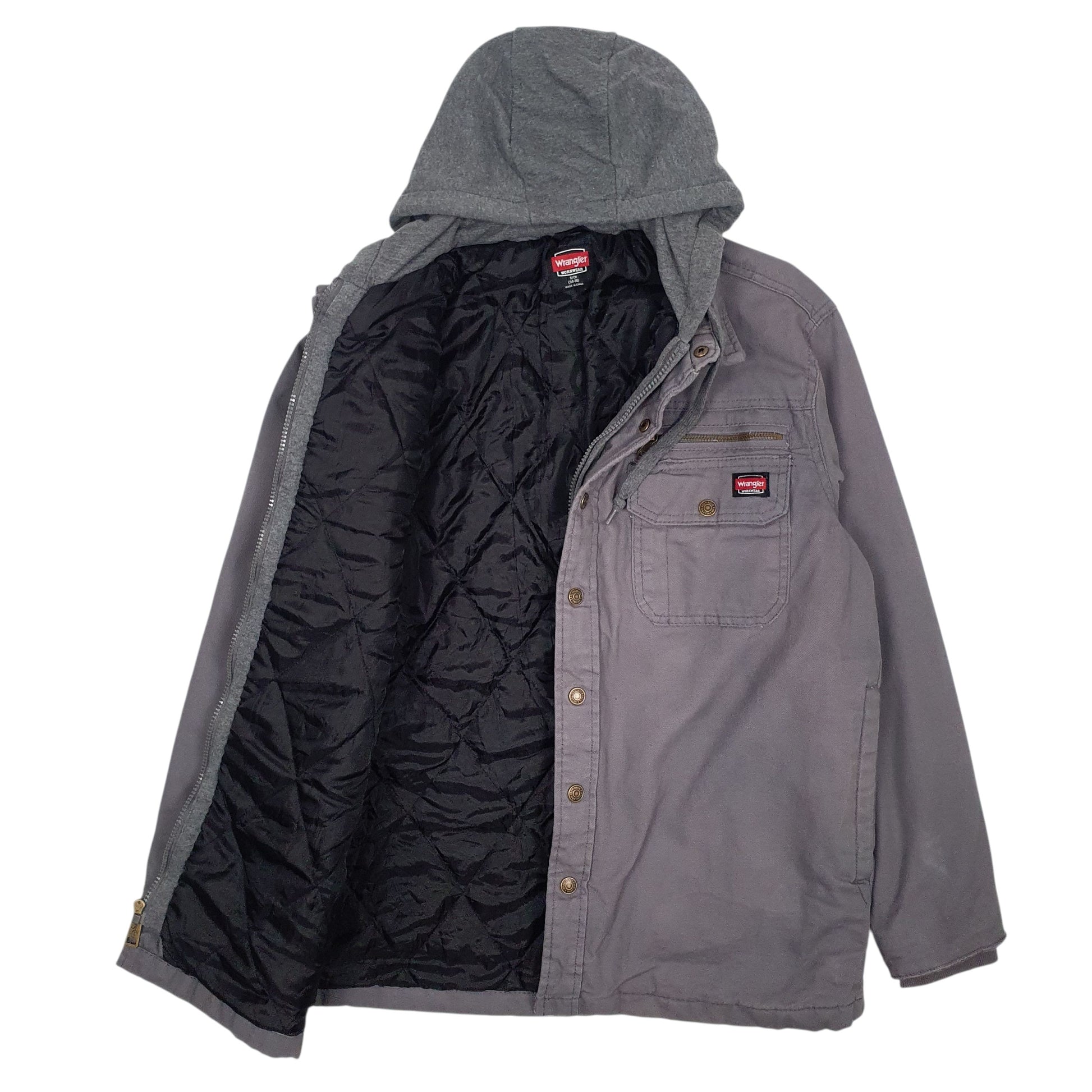 Mens Grey Wrangler   Coat