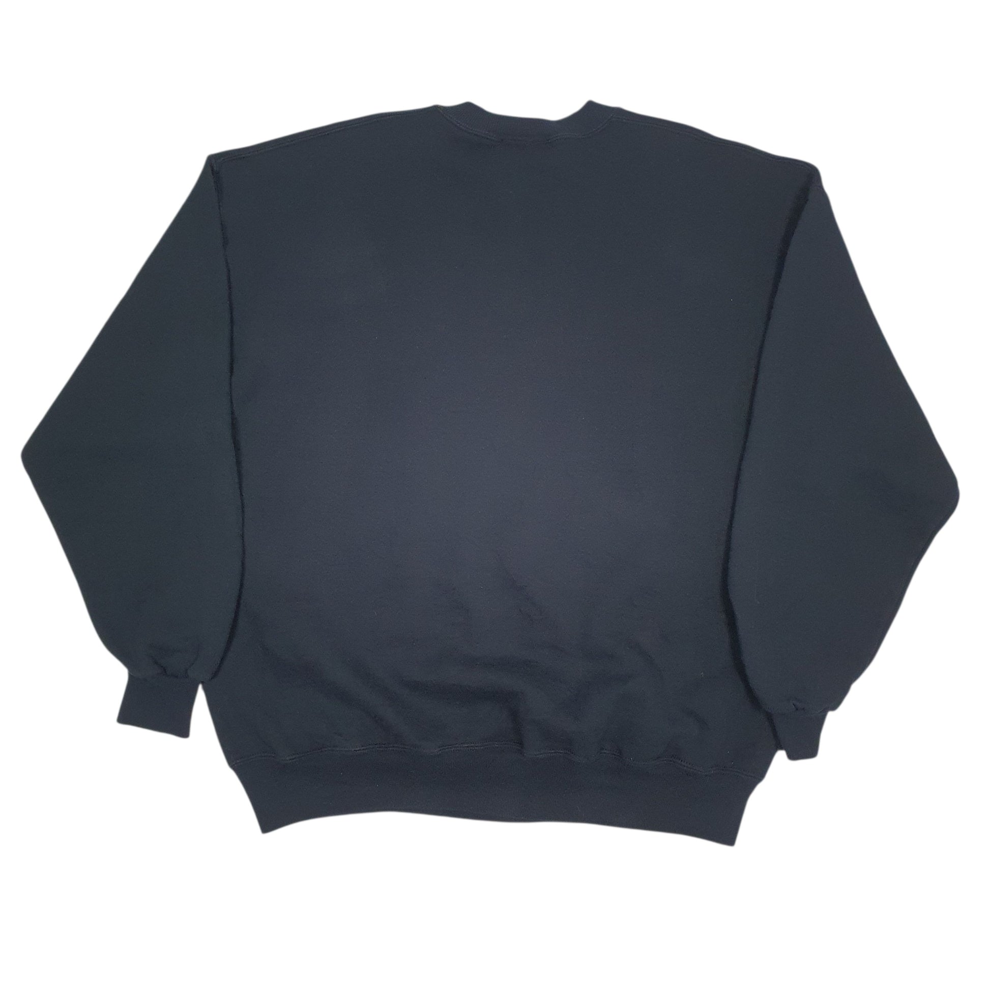 Mens Black Disney Vintage 90s Halloween Crewneck Jumper