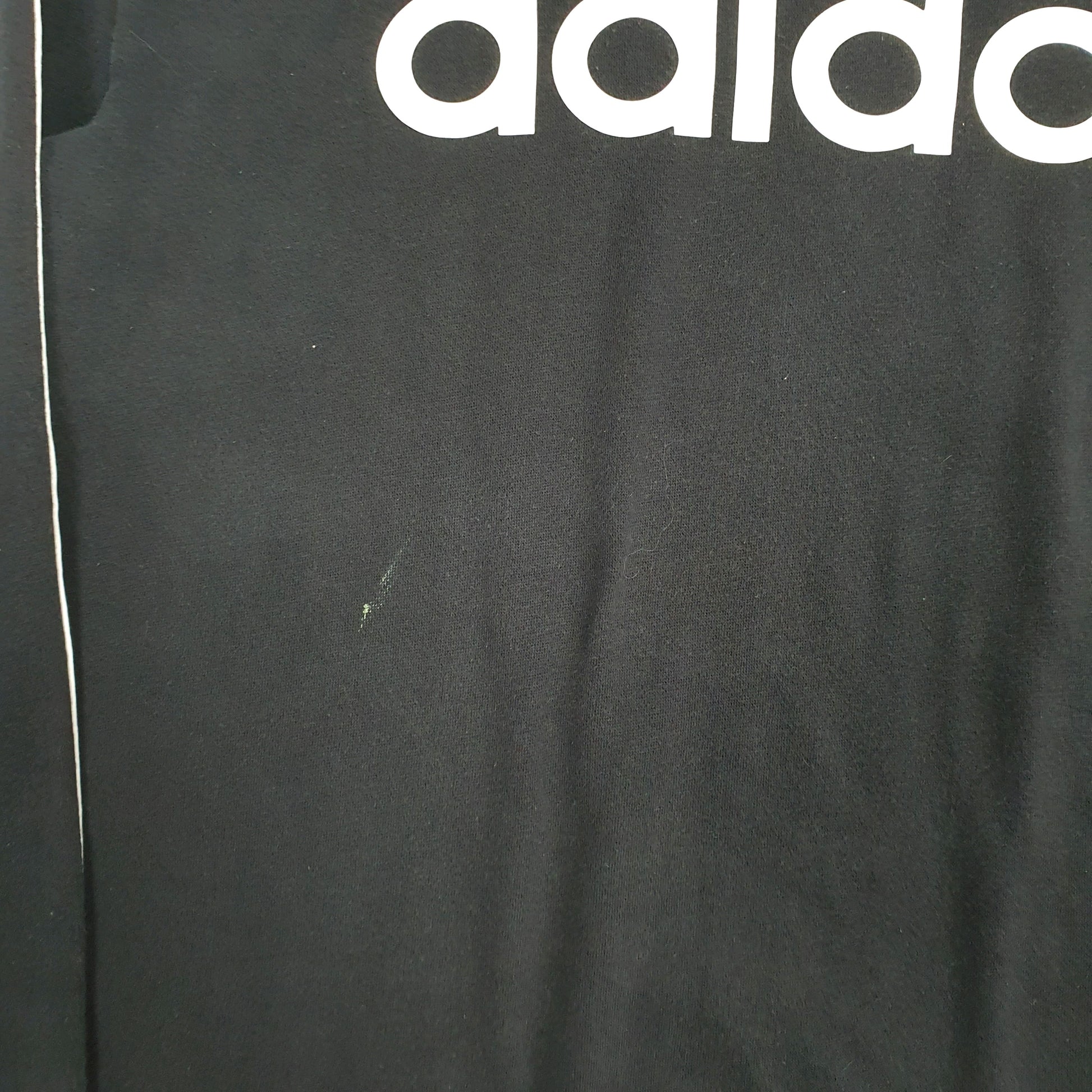 Womens Black Adidas  Hoodie Jumper