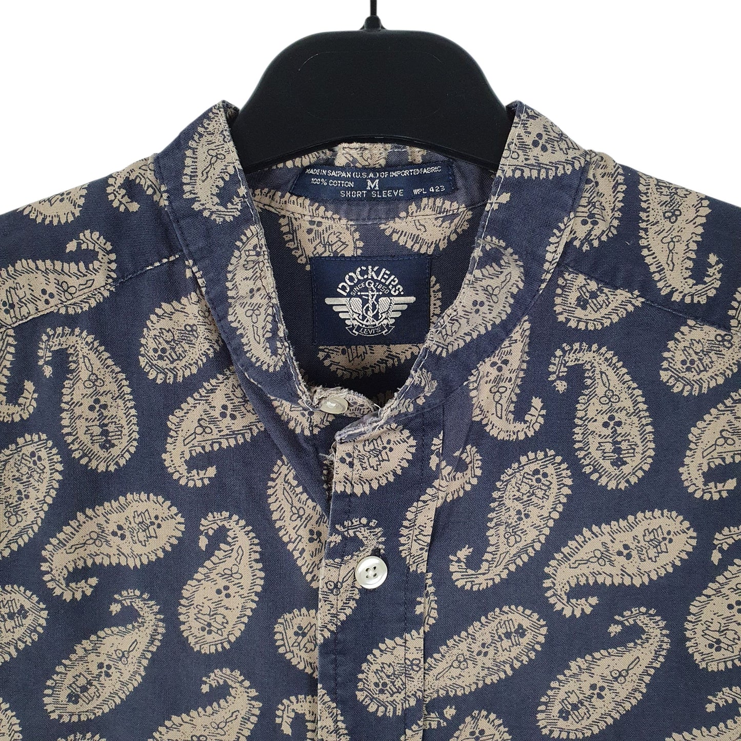 Mens Navy Dockers Levis Vintage 90s  Shirt