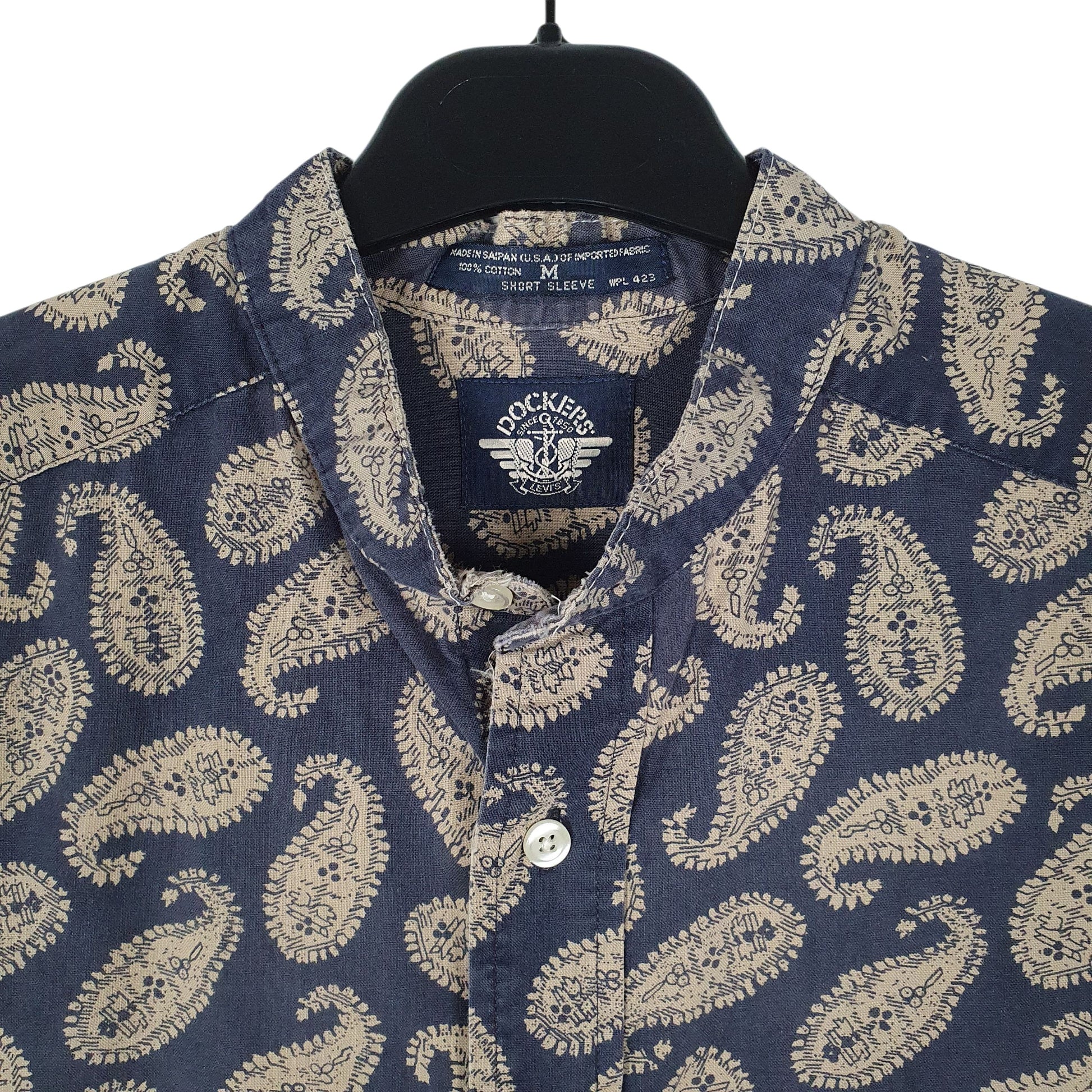 Mens Navy Dockers Levis Vintage 90s  Shirt