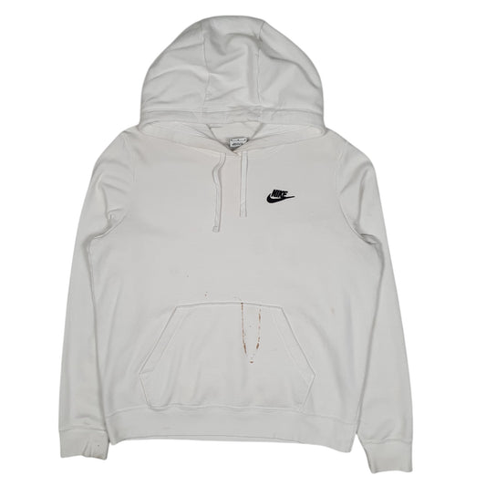 Womens White Nike  Hoodie Jumper