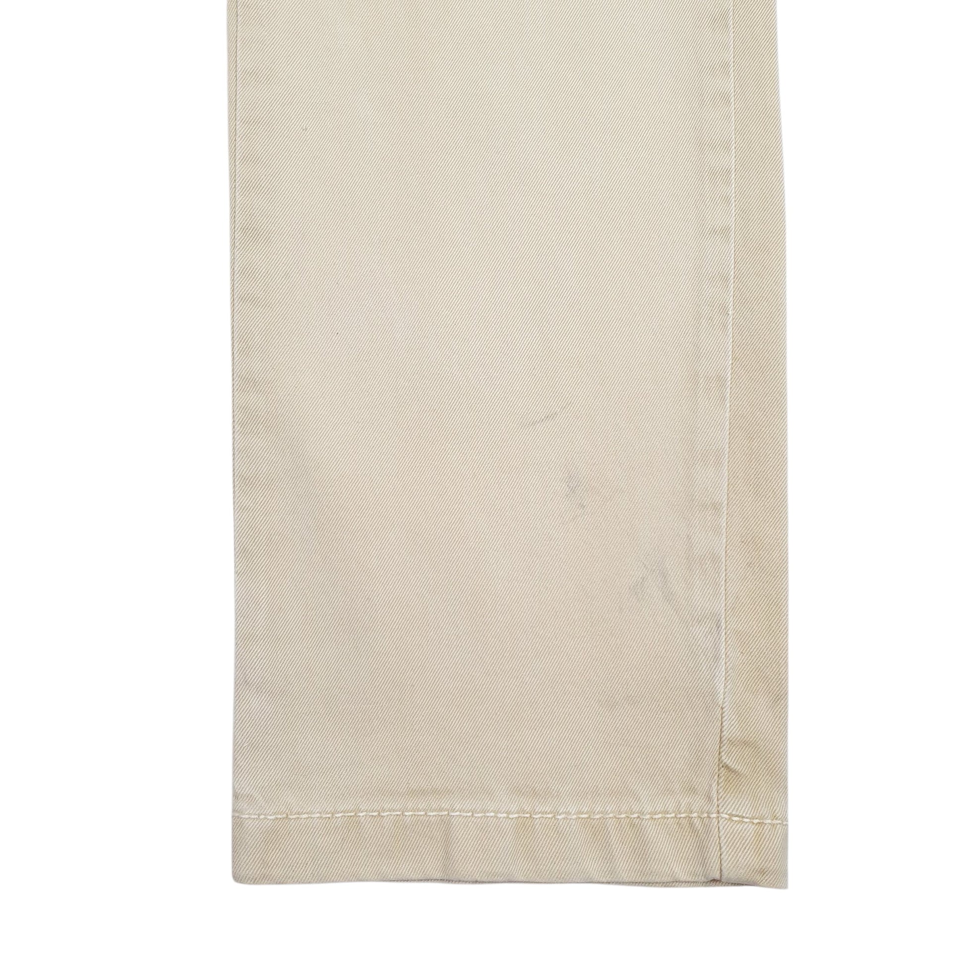Mens Cream Tommy Hilfiger   Trousers