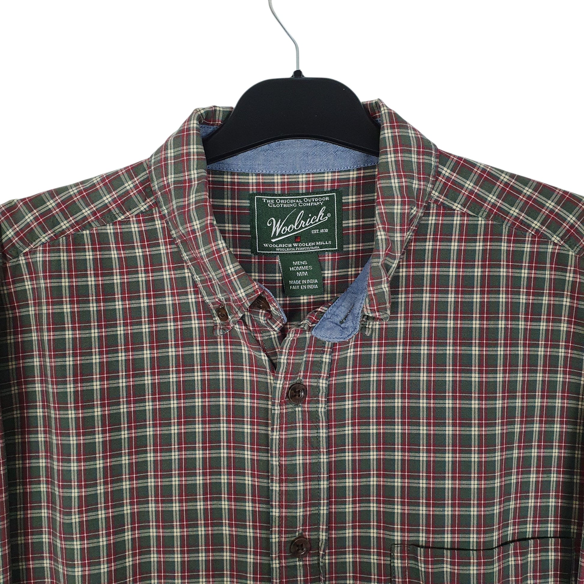 Mens Red Woolrich   Shirt