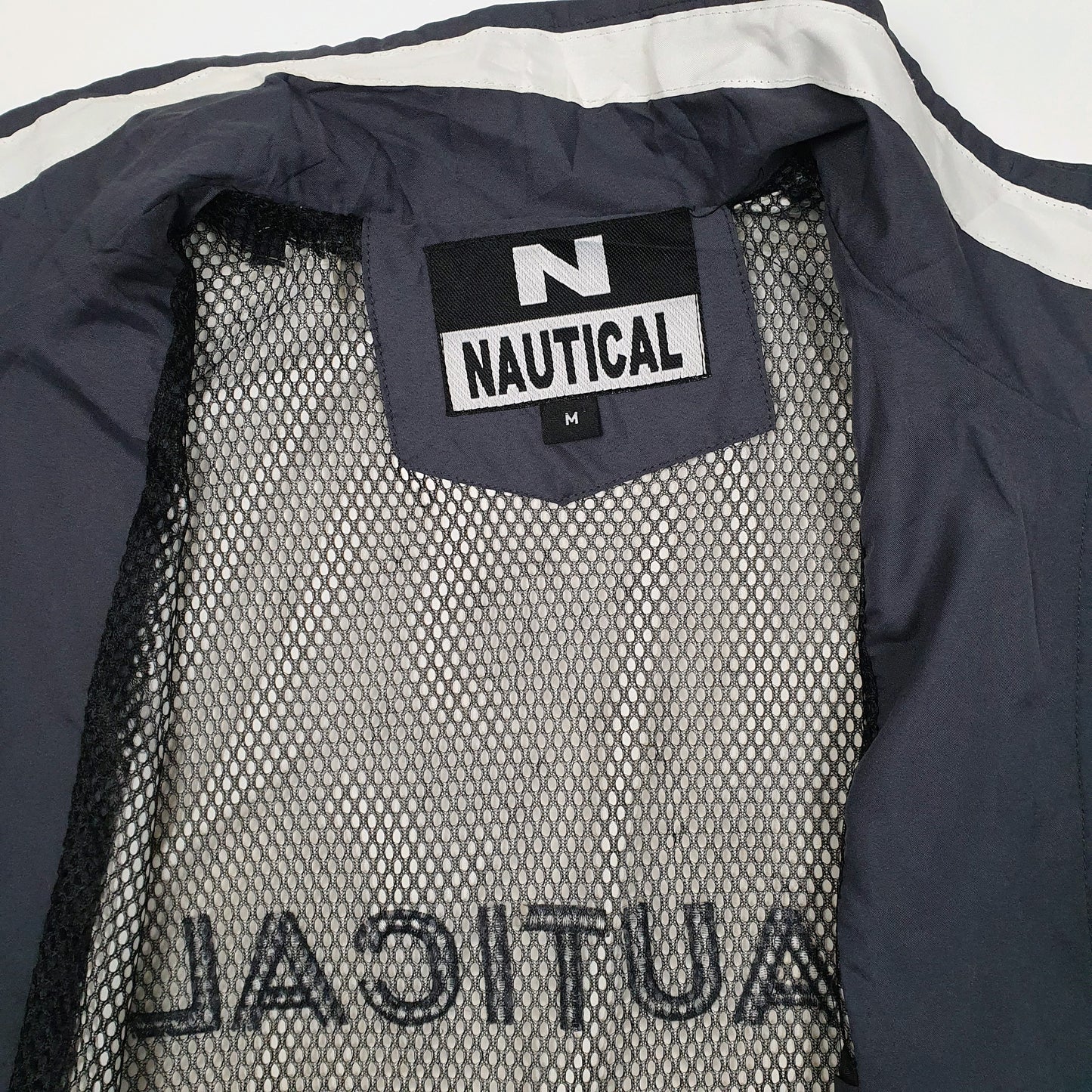 Mens Grey Nautical Lightweight  Coat