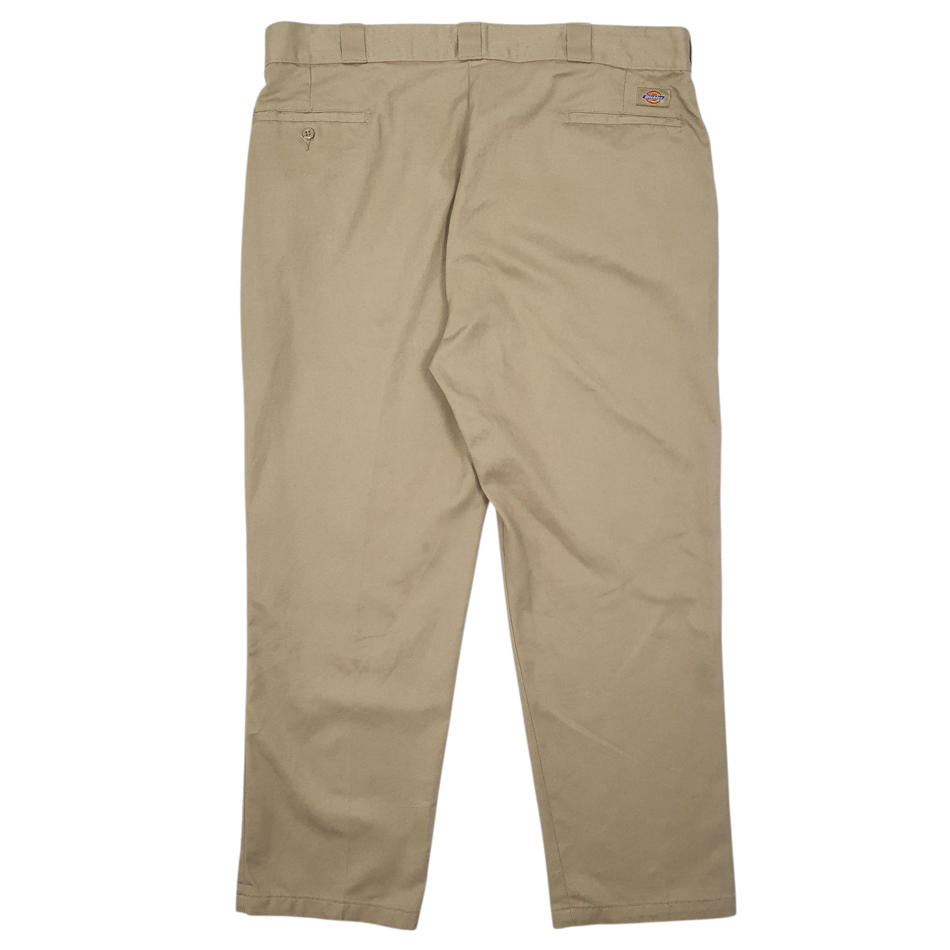 Mens Beige Dickies Vintage  Trousers