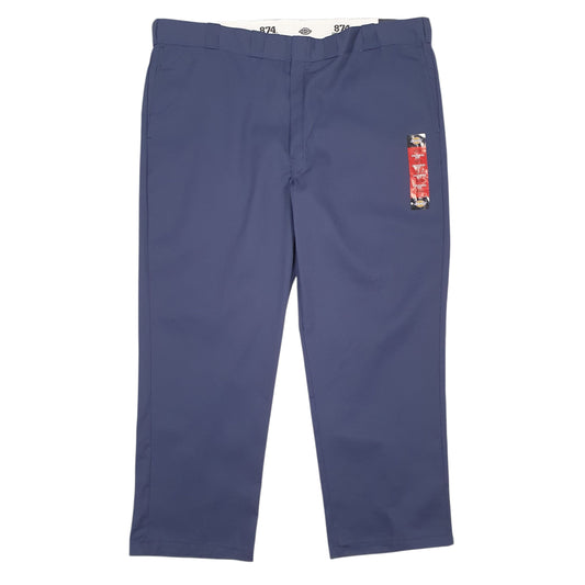 Mens Navy Dickies 874 Workwear Chino Trousers