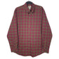 Mens Red L.L.Bean  Long Sleeve Shirt