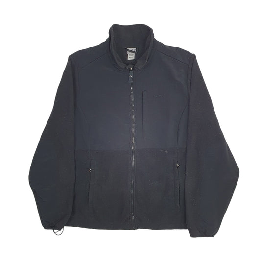 Womens Black Champin  Full Zip Jumper