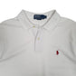 Mens White Polo Ralph Lauren   Polo Shirt