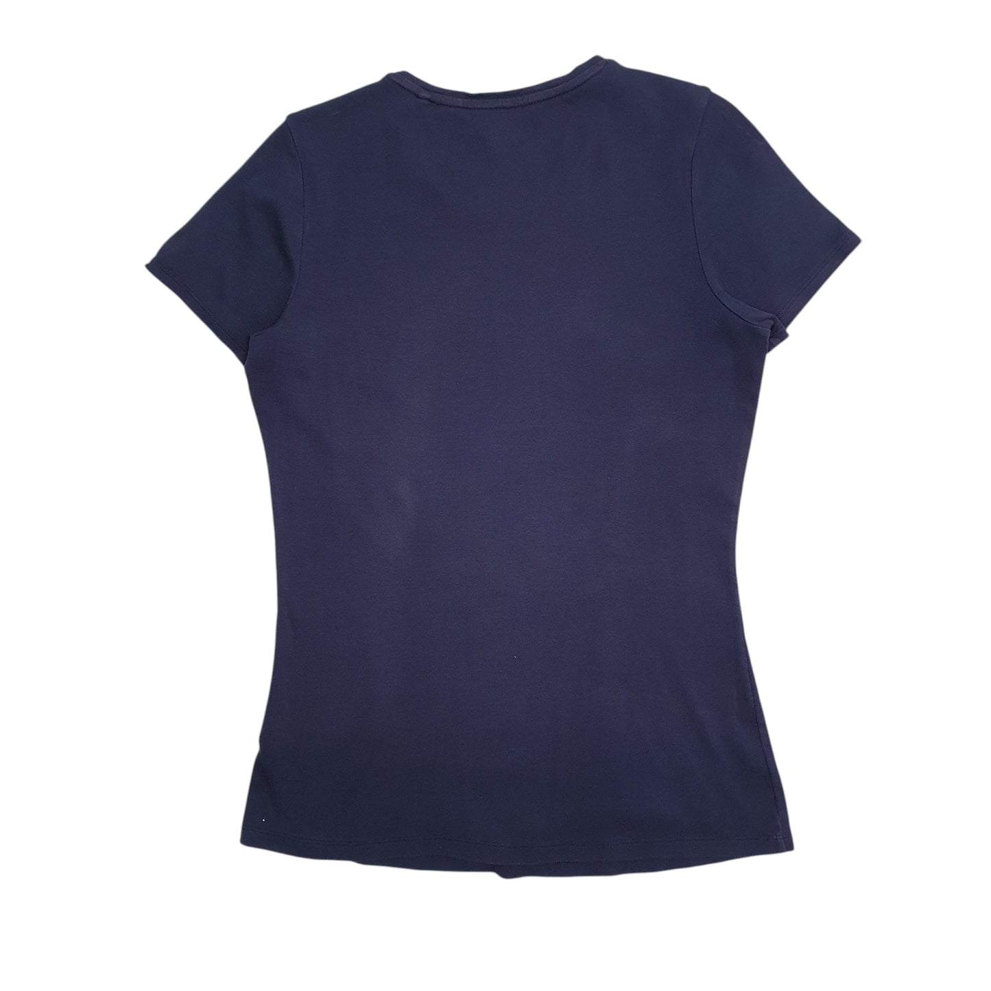 Womens Navy M&S   T Shirt