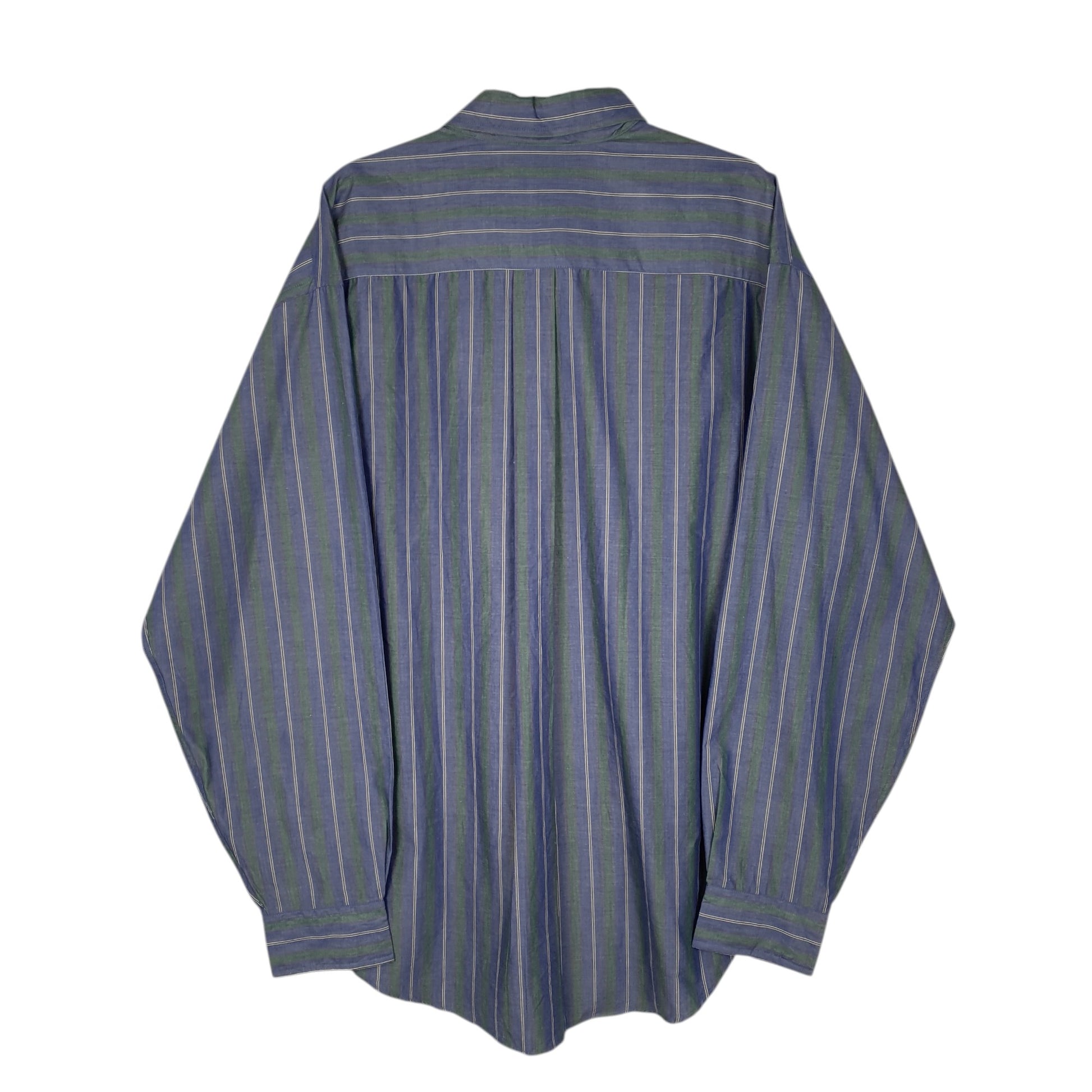 Mens Navy L.L.Bean Vintage 90s  Shirt