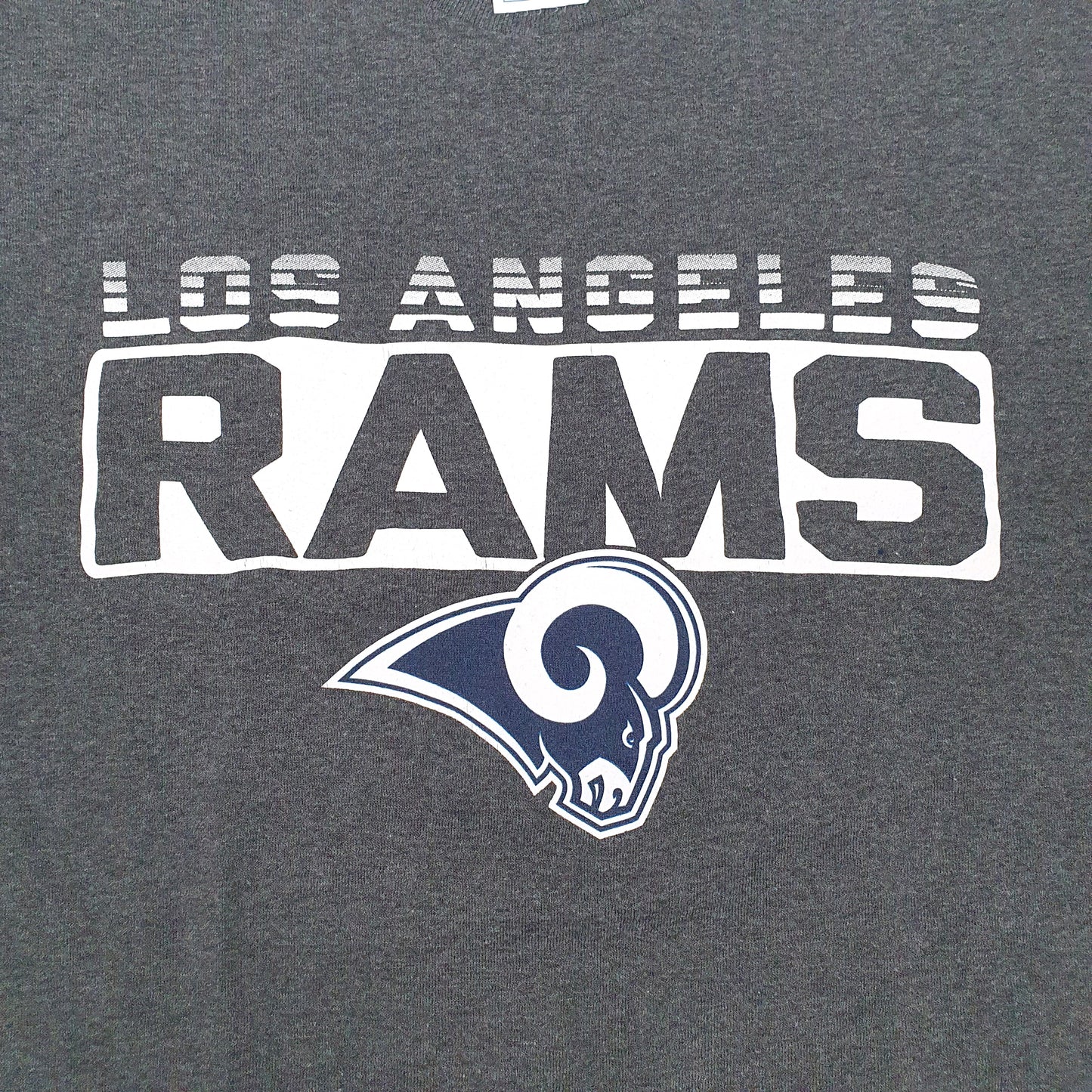 Mens Grey NFL Los Angeles Rams  T Shirt