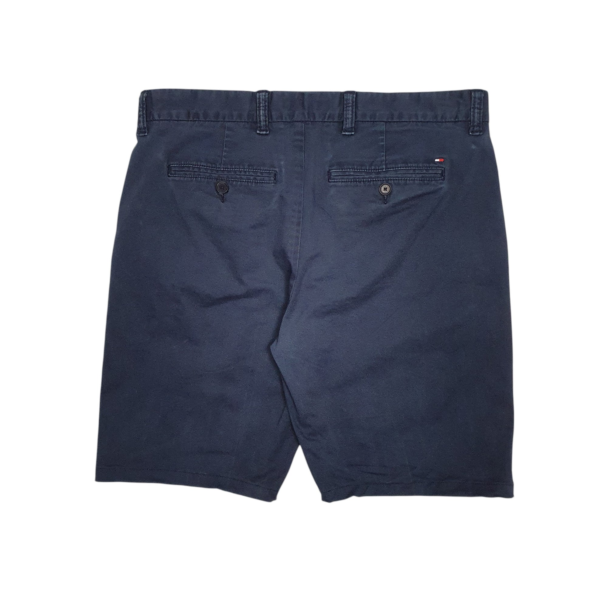 Mens Navy Tommy Hilfiger Slim  Shorts