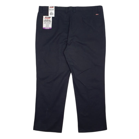 Mens Black Dickies   Trousers