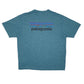 Mens Blue Patagonia Capilene  T Shirt