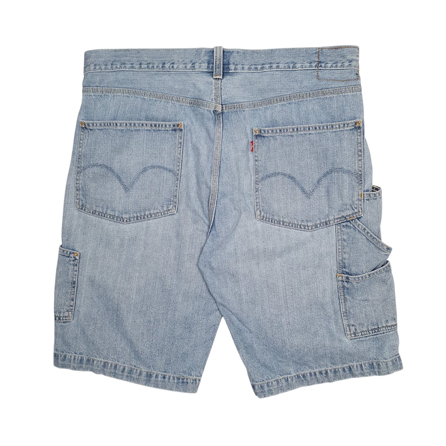 Mens Blue Levis Carpenter Vintage 00s  Shorts