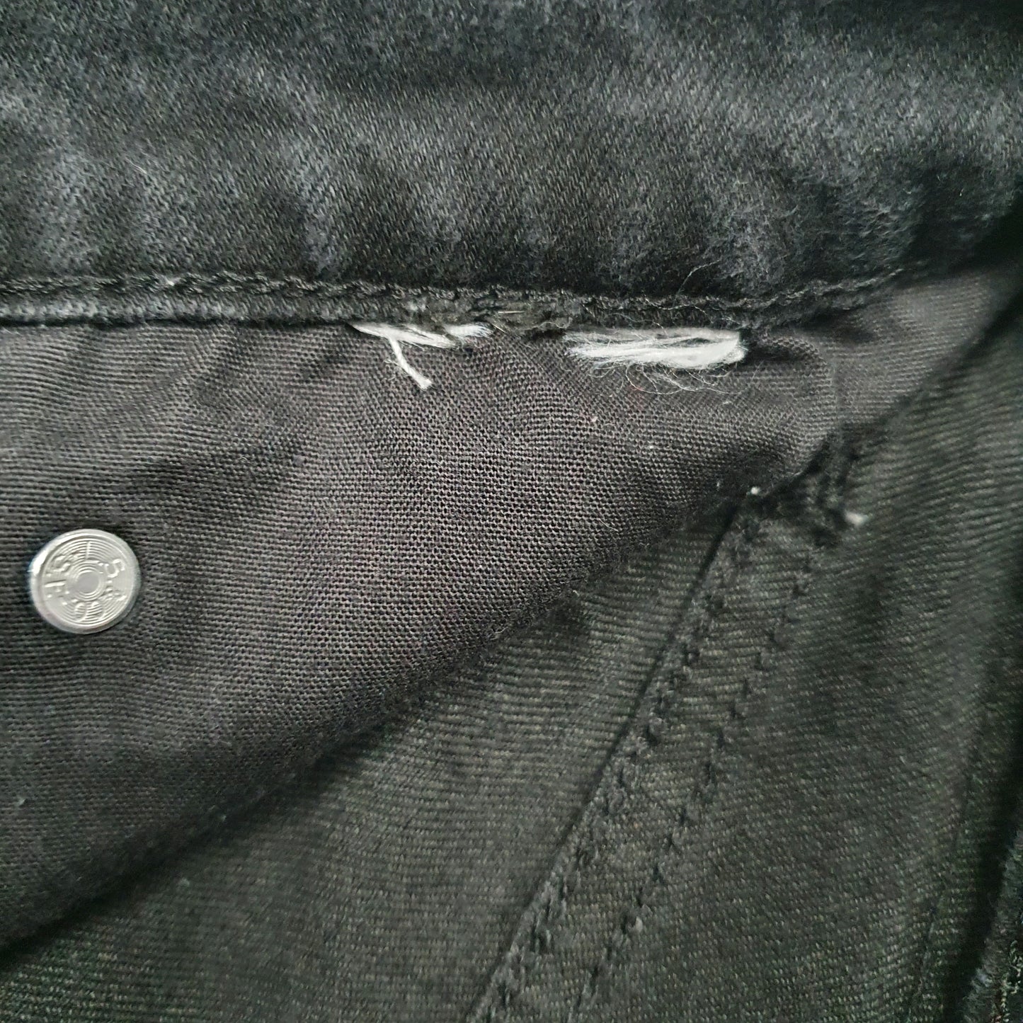 Mens Black Levis Athletic  Jeans