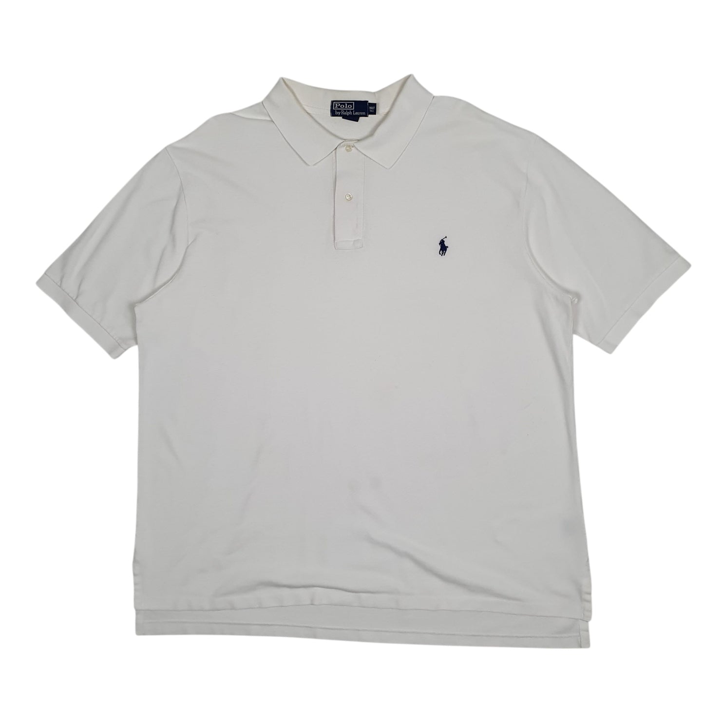 Mens White Polo Ralph Lauren  Short Sleeve Polo Shirt