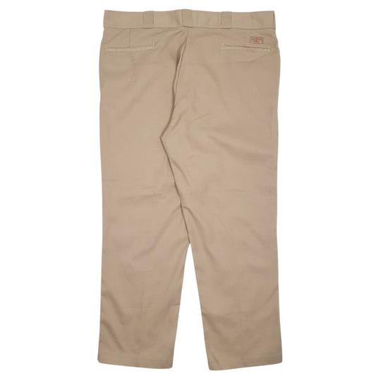 Mens Beige Dickies 874 Workwear  Trousers