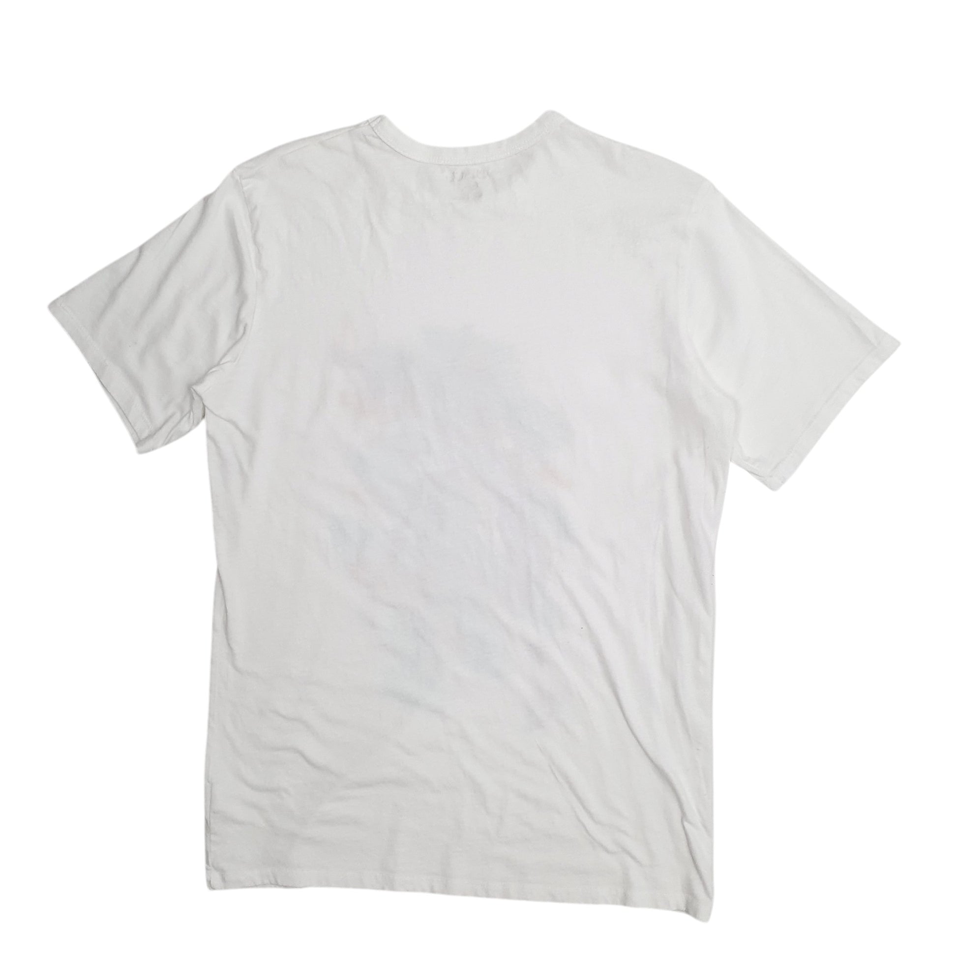 Mens White Place Basketball  T Shirt