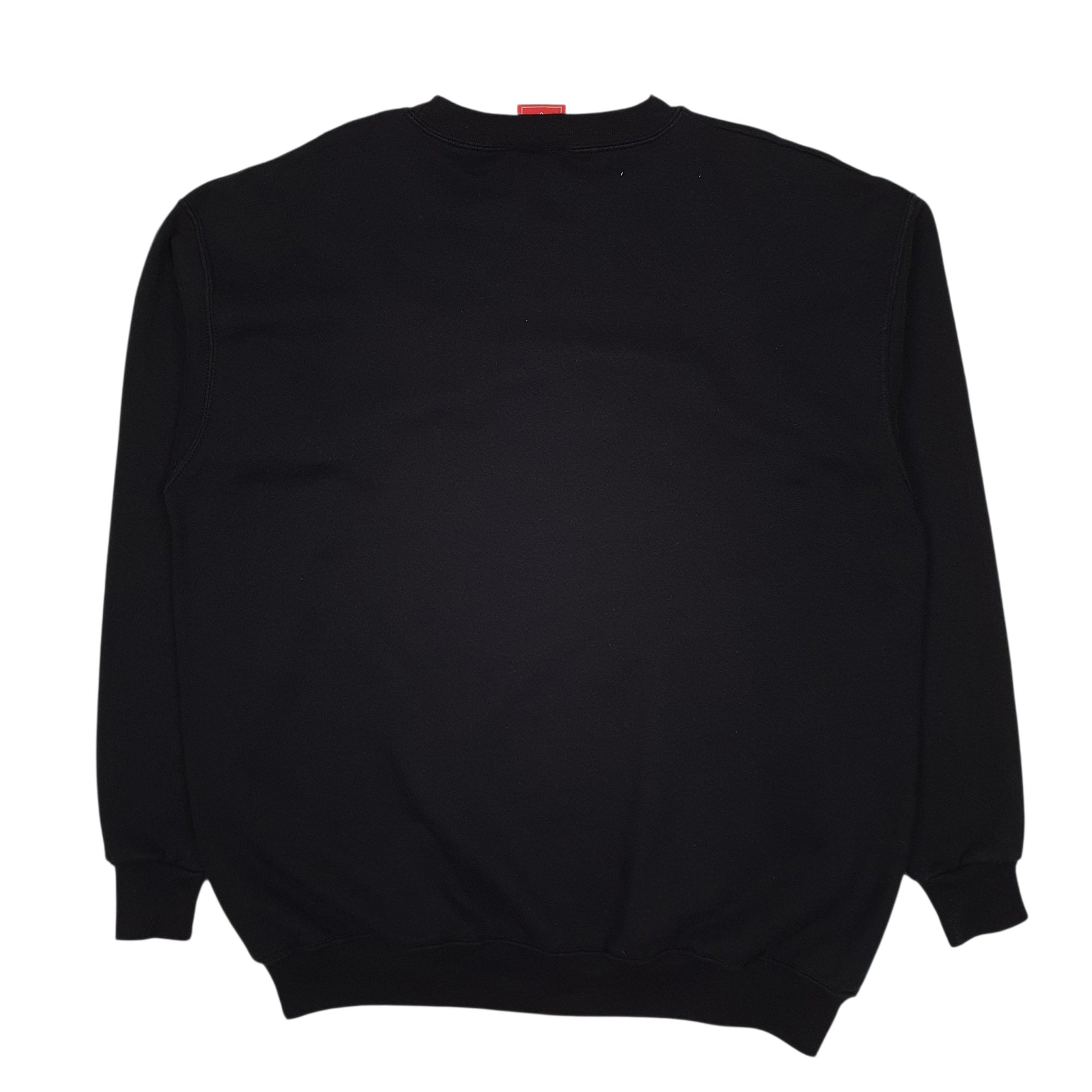 Mens Black NFL Carolina Panthers Crewneck Jumper