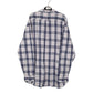Mens Navy GANT Handloom Madras  Shirt