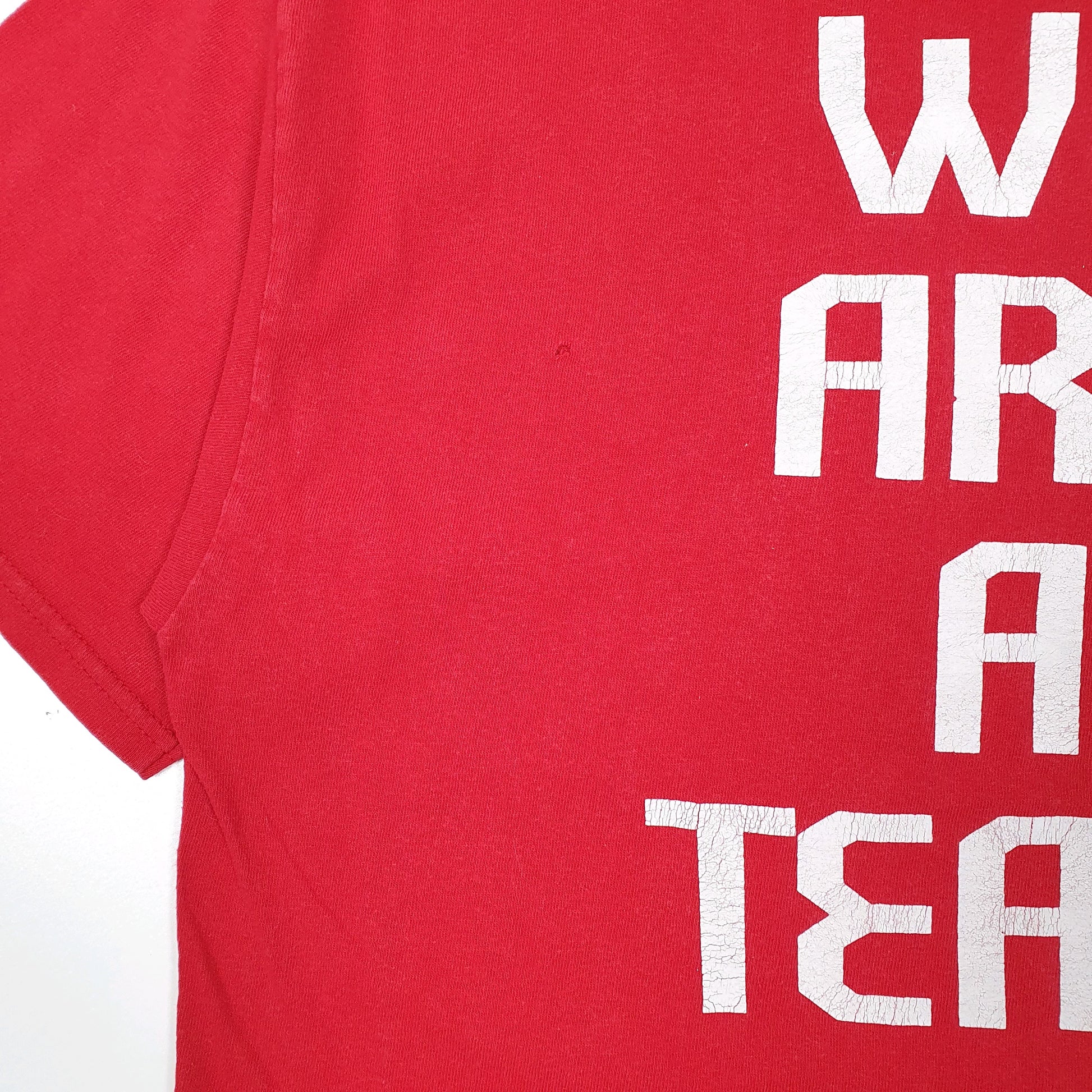 Mens Red Port & Company Girls Soccer  T Shirt