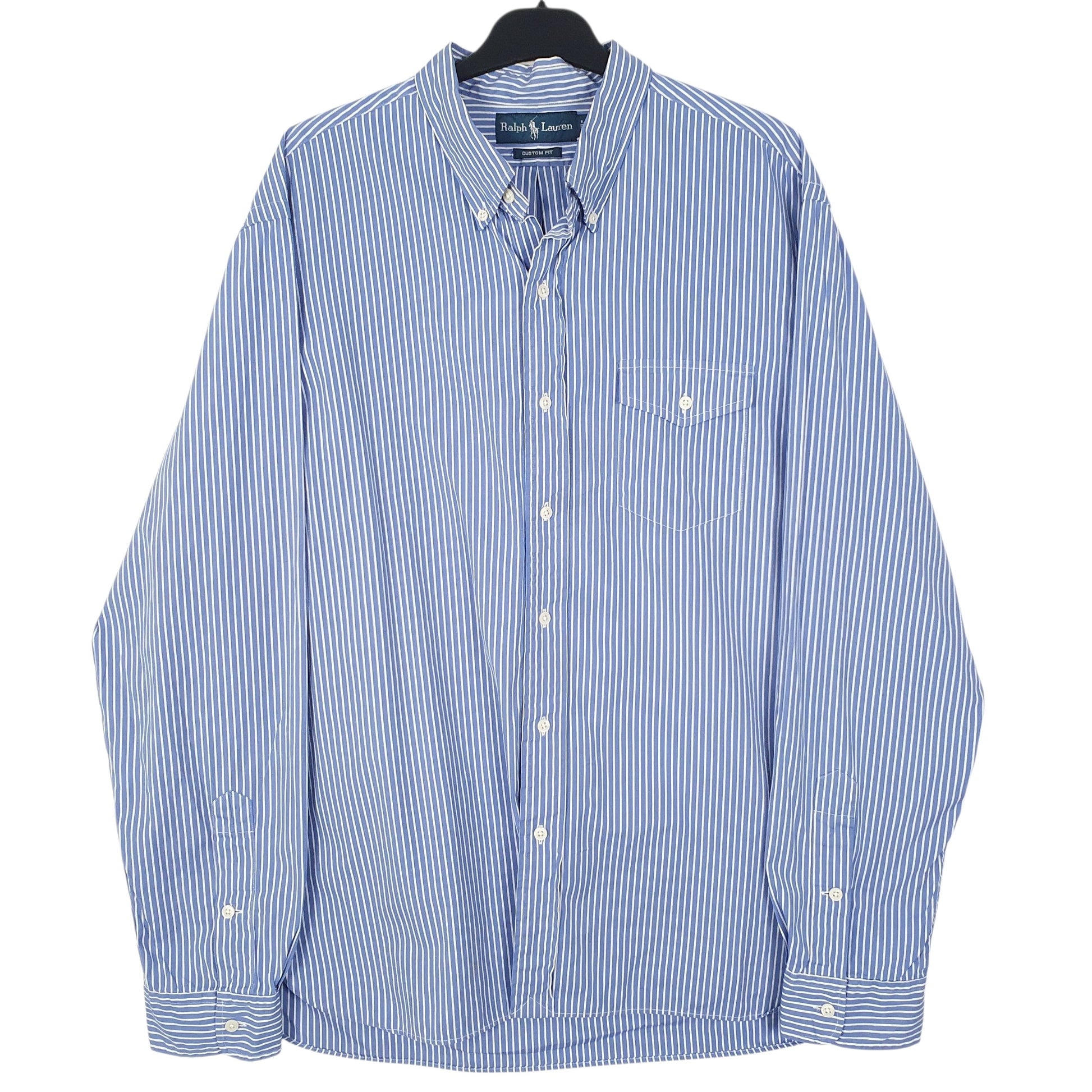 Mens Blue Ralph Lauren  Long Sleeve Shirt