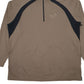 Mens Brown Nike Tiger Woods Collection Quarter Zip Coat