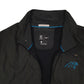 Mens Grey Nike NFL Carolina Panthers Quarter Zip Coat
