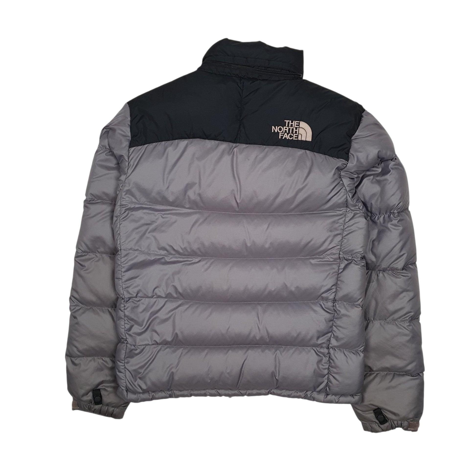 Mens Grey The North Face Nuptse  Coat