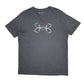 Mens Grey Underarmour  Short Sleeve T Shirt