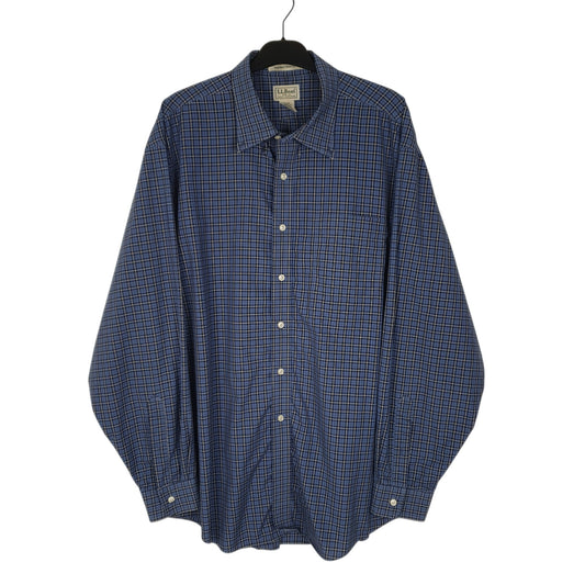 Mens Navy L.L.Bean  Long Sleeve Shirt