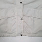 Womens White The North Face  Crewneck Coat