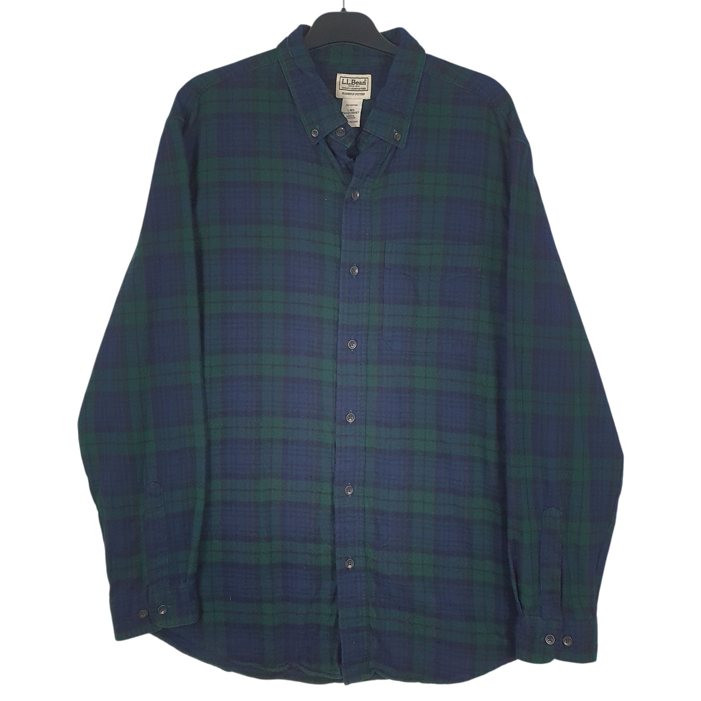 Mens Navy L.L.Bean  Long Sleeve Shirt