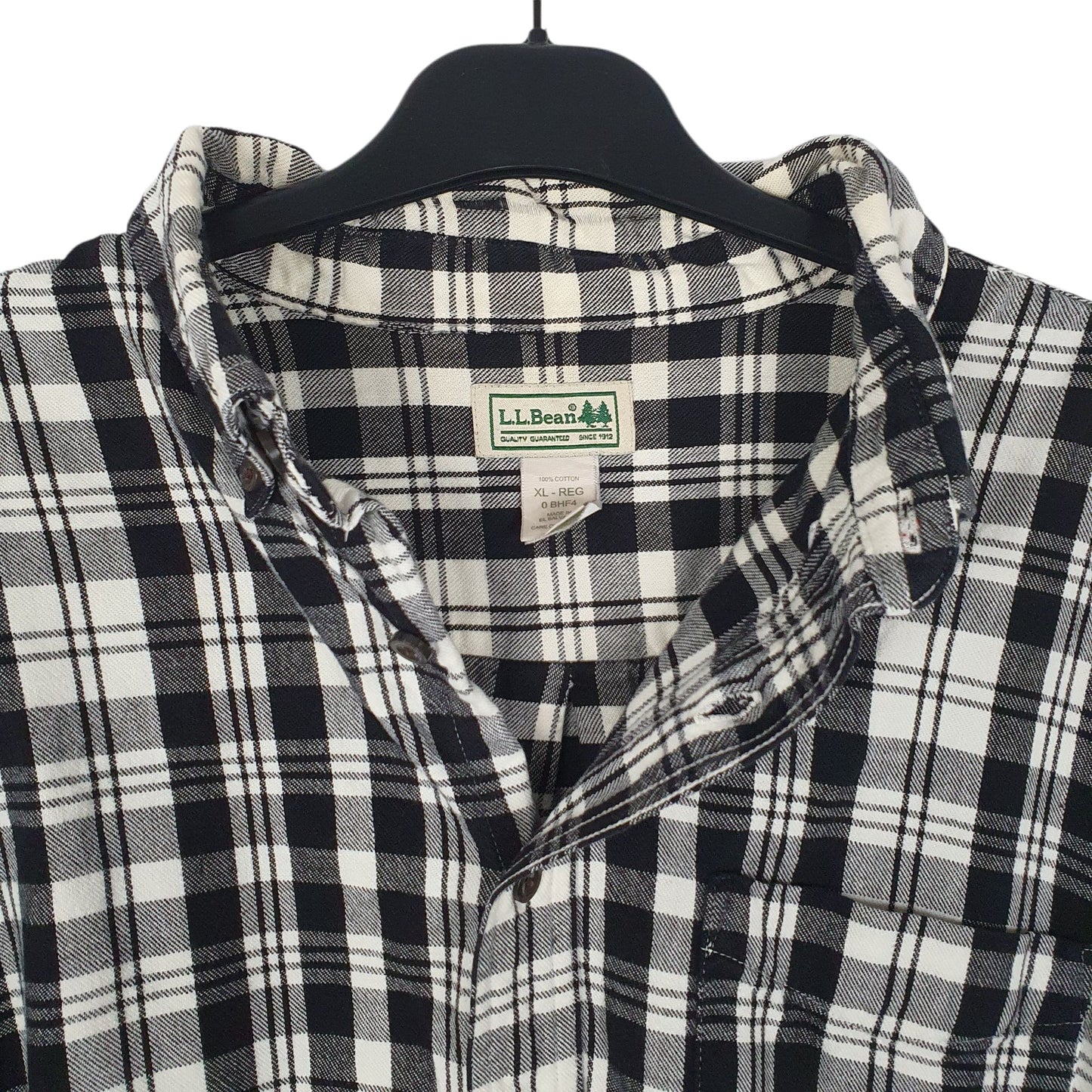 Mens Black L.L.Bean   Shirt