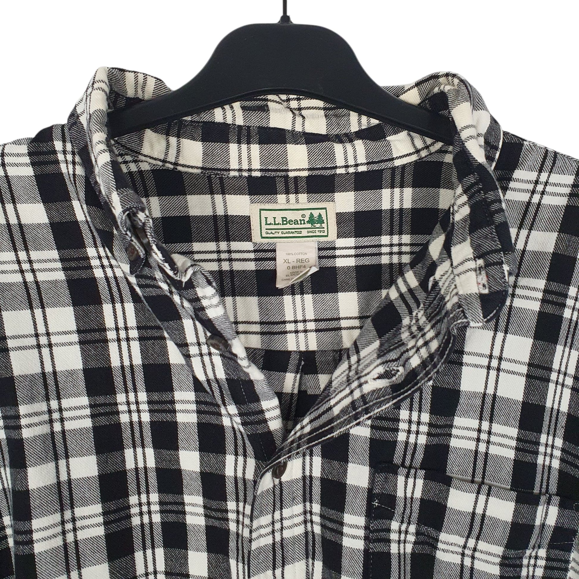 Mens Black L.L.Bean   Shirt