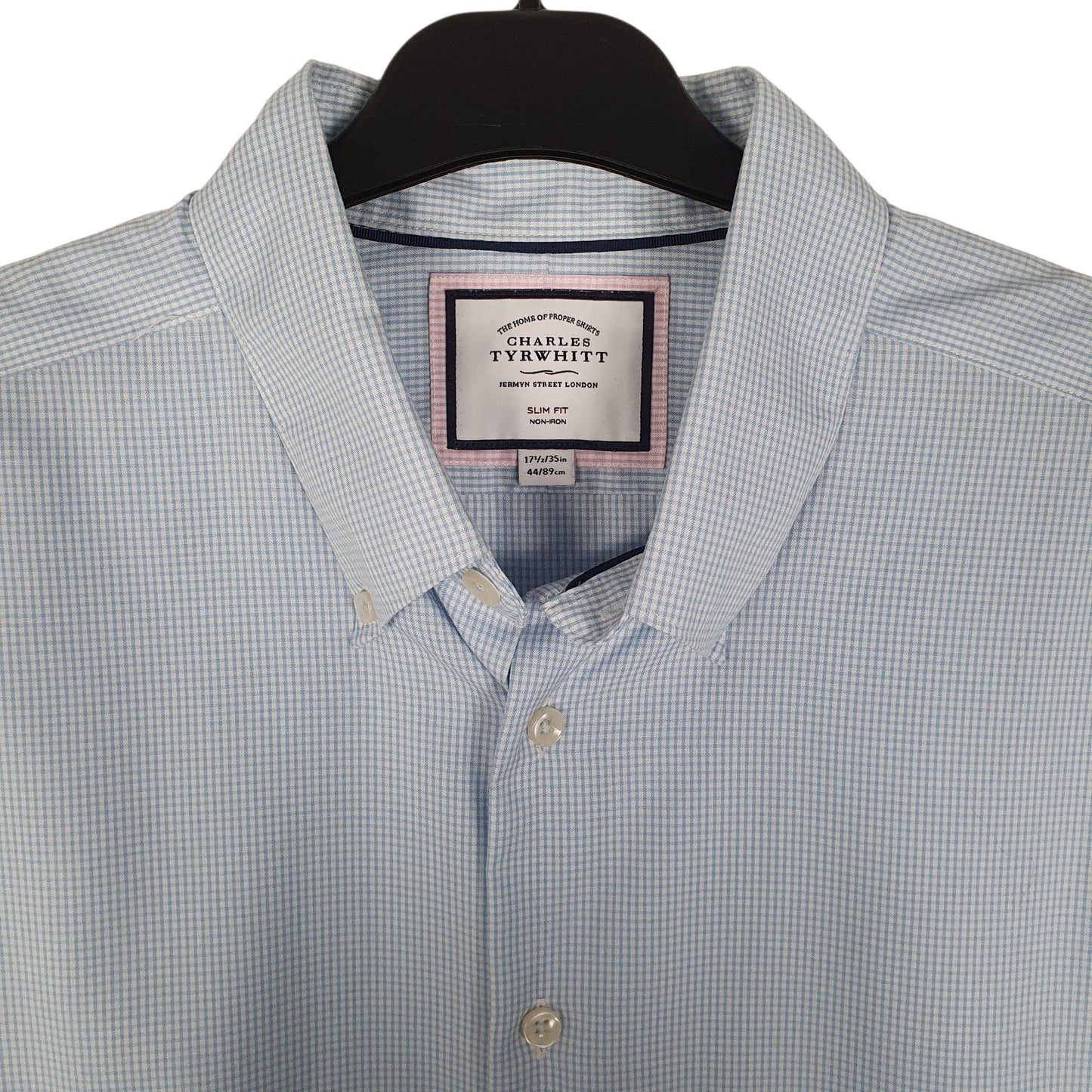 Mens Blue Charles Tyrwhitt   Shirt