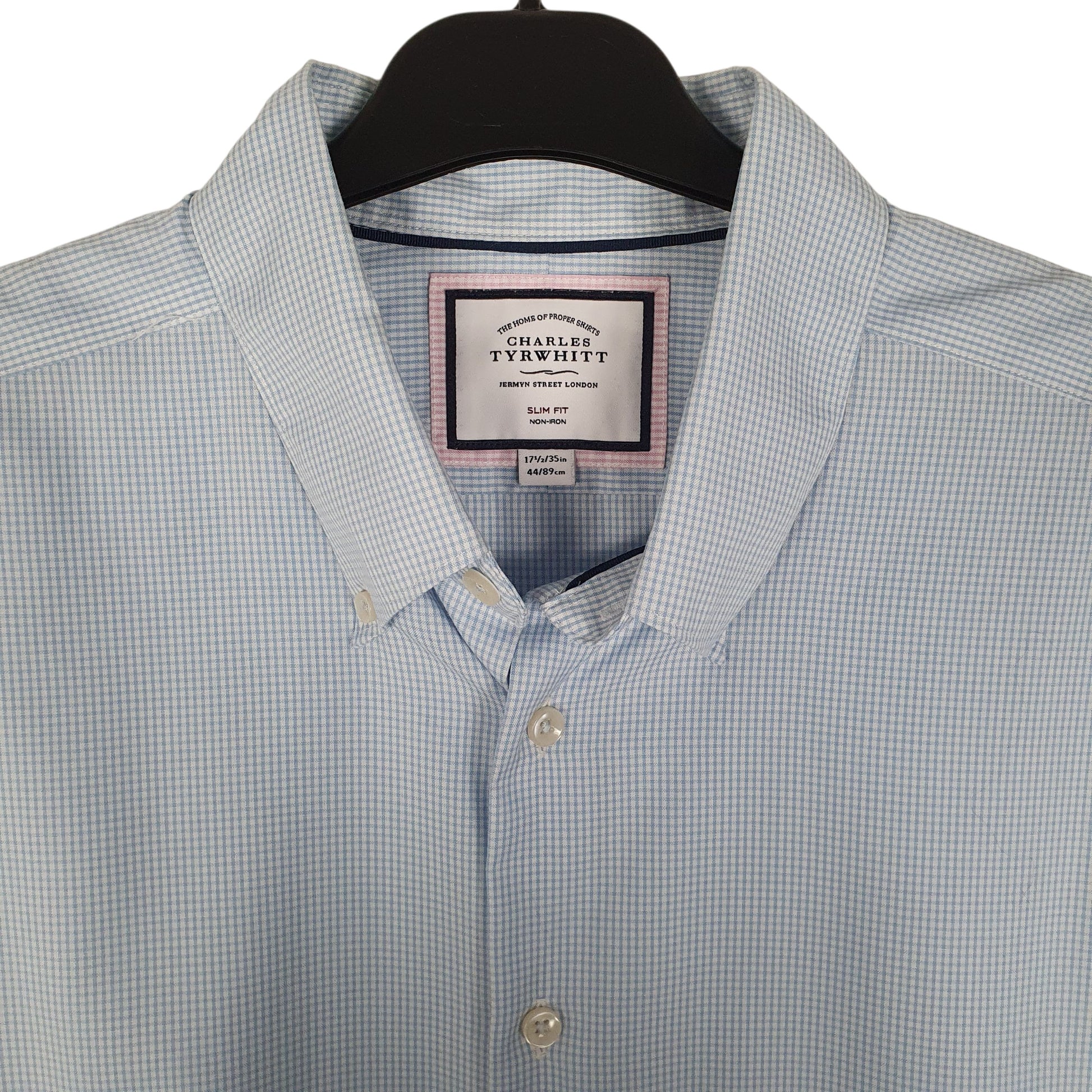 Mens Blue Charles Tyrwhitt   Shirt