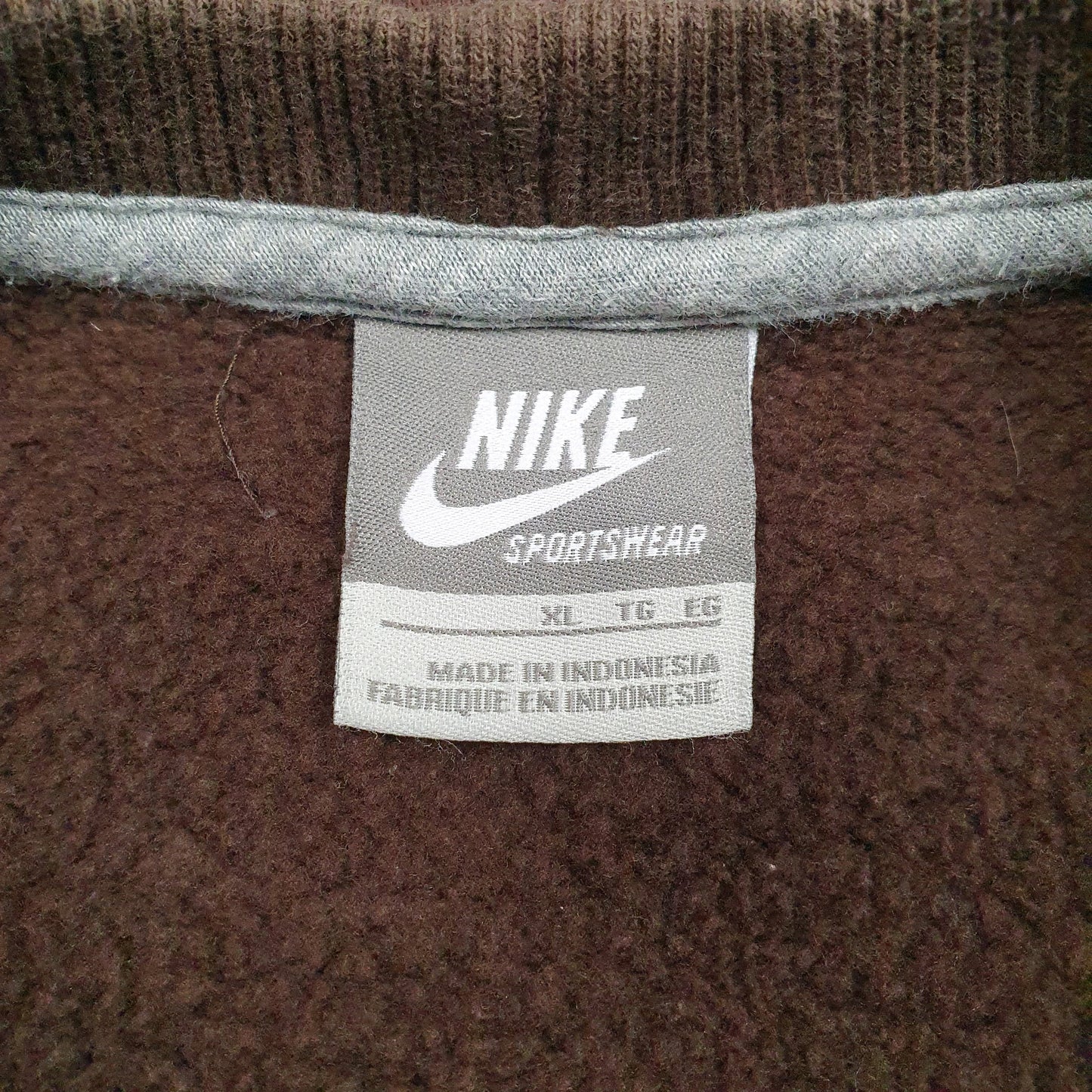 Mens Brown Nike  Crewneck Jumper
