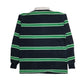 Mens Green Barbarian Irish Rugby Hoodie Polo Shirt