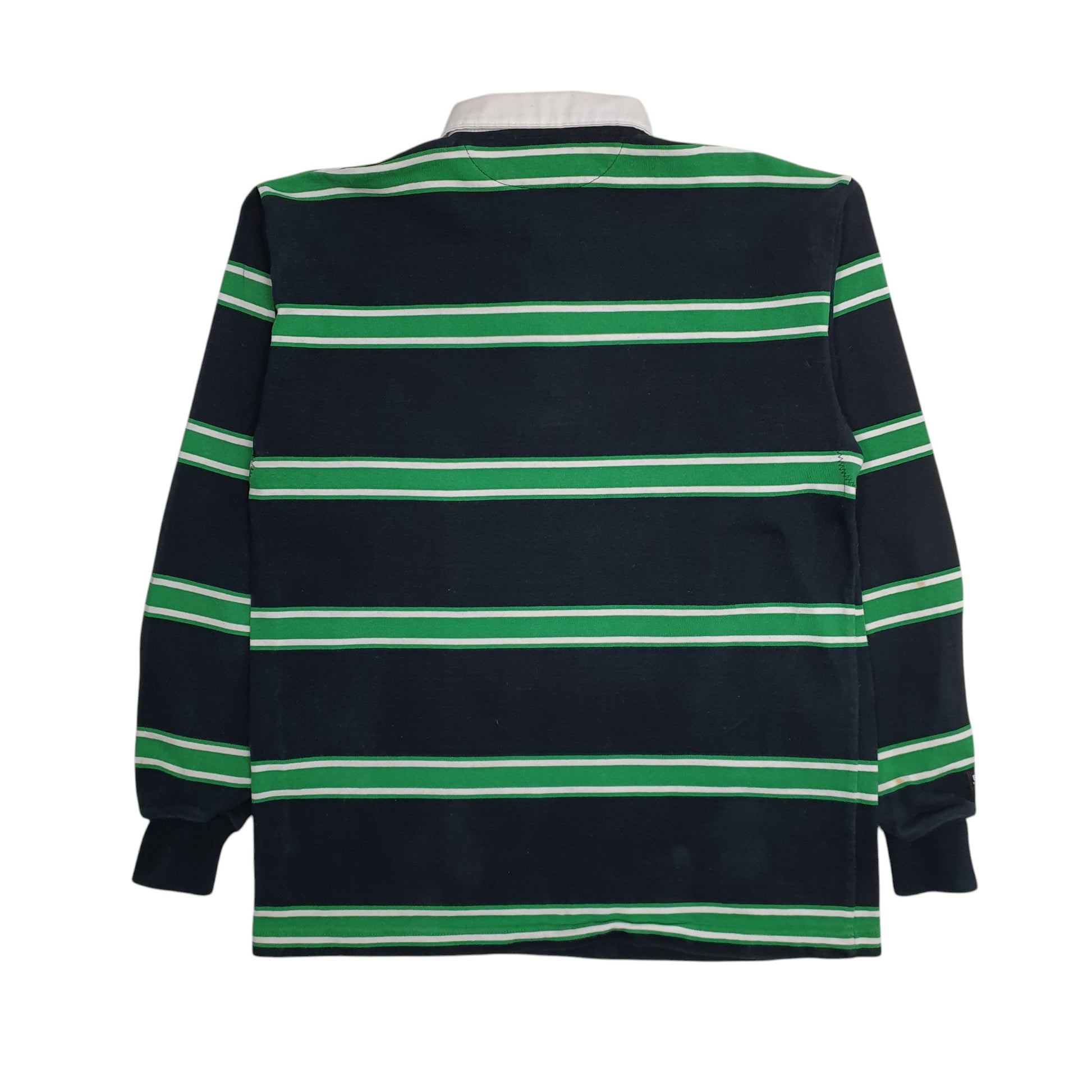 Mens Green Barbarian Irish Rugby Hoodie Polo Shirt