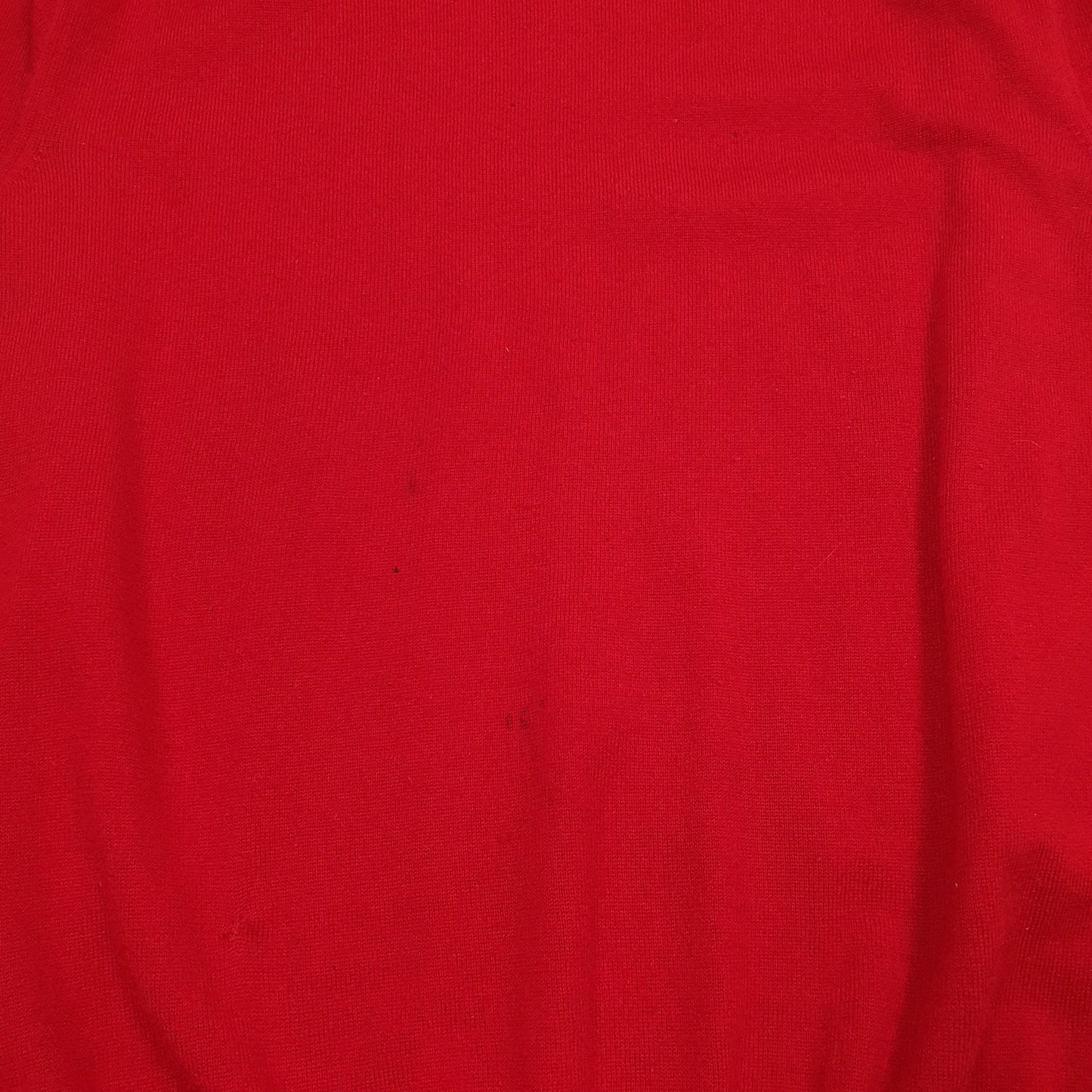 Mens Red Burberry  Crewneck Jumper