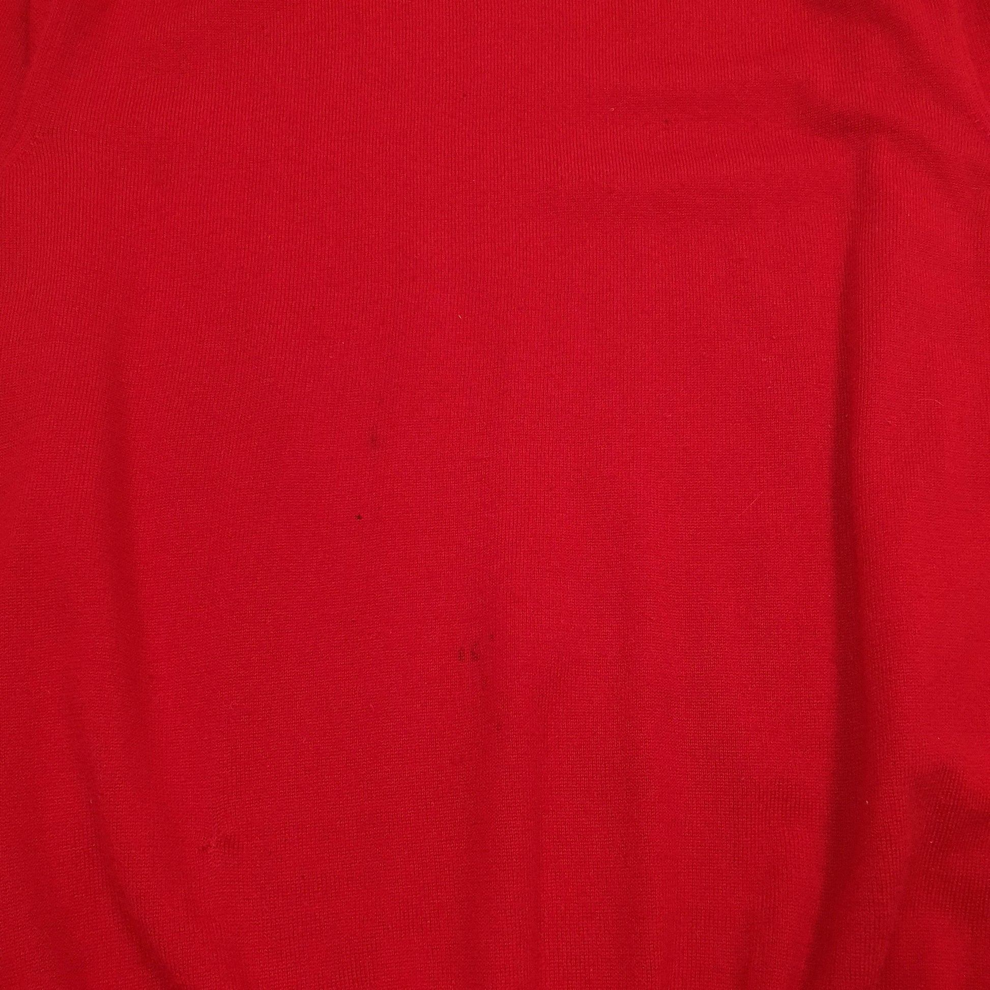 Mens Red Burberry  Crewneck Jumper