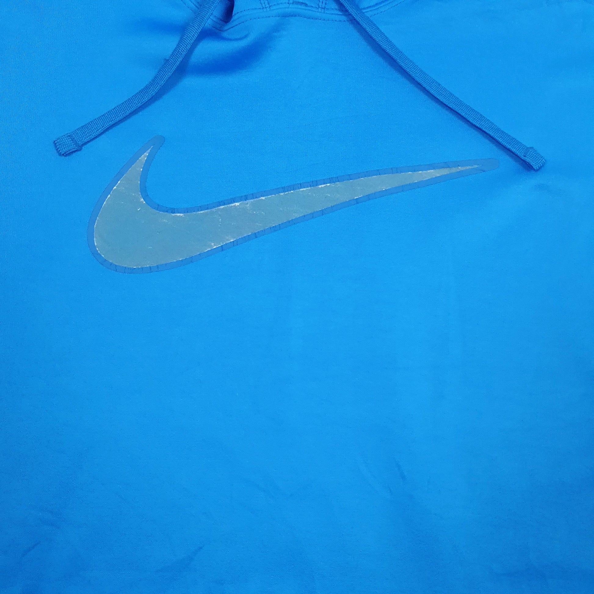 Mens Blue Nike Therma-Fit Hoodie Jumper